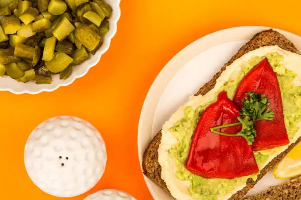 Photo of Peppers With Avocado and Hummus