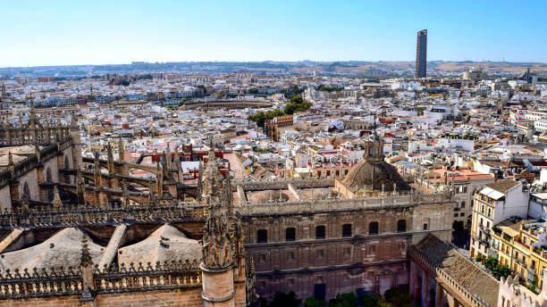 istock Seville Cityscape 909622936