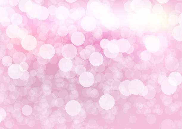 istock Pink bokeh festive background, Abstract background for celebration event such as Valentines day, Marry Christmas and Happy new year 909623102