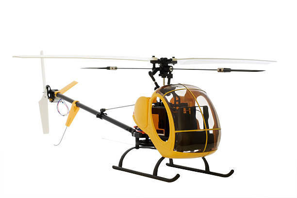 istock guided by radio model of helicopter 90966067