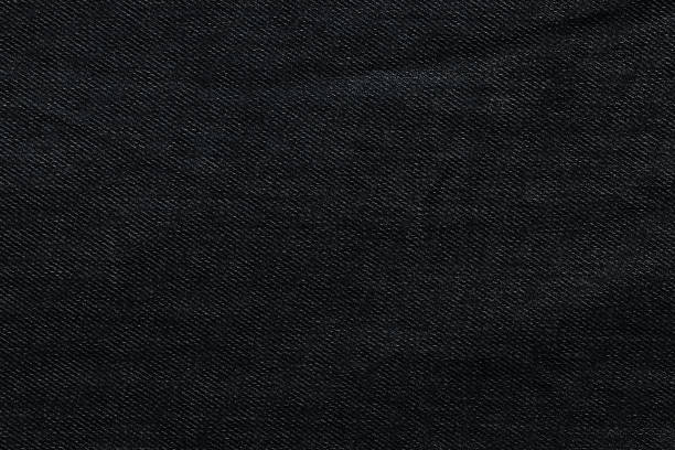 istock Black background, denim jeans background. Jeans texture, fabric. 909682590