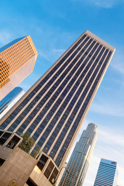 Financial District in Los Angeles California