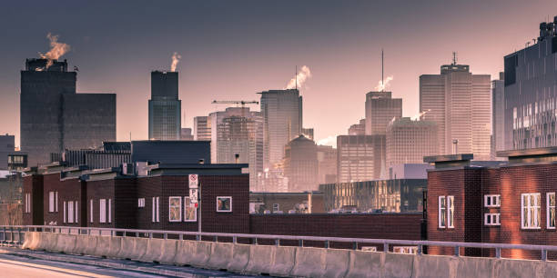 istock Montreal City in winter 909692124