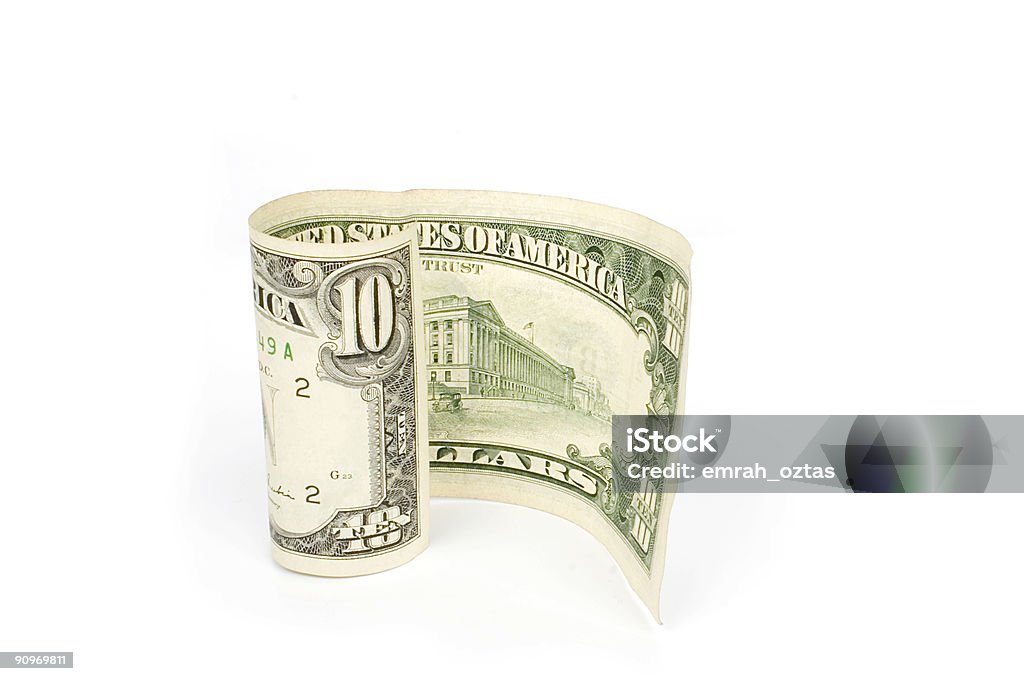 Ten dollar  American Ten Dollar Bill Stock Photo