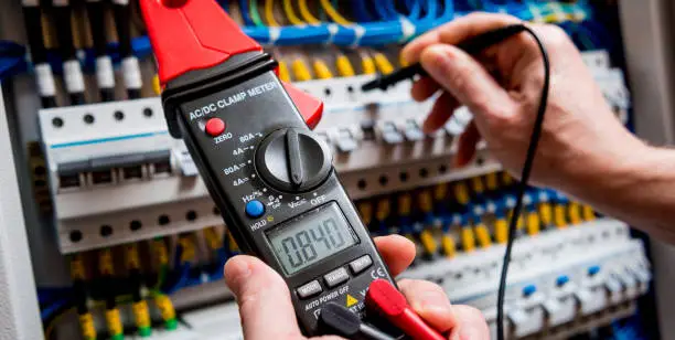 Electrical measurements with multimeter tester. Electrical background