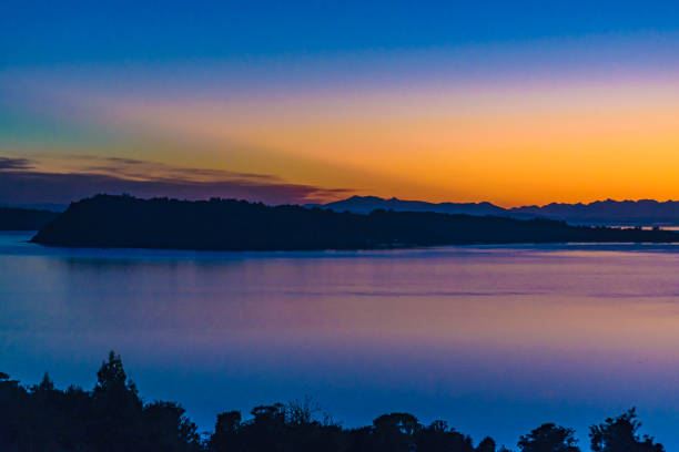 istock Fjord and Mountains Landscape, Chiloe Island, Chile 909708790