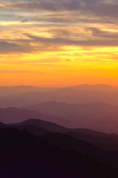 istock Sunset Over the Smoky's 909708876