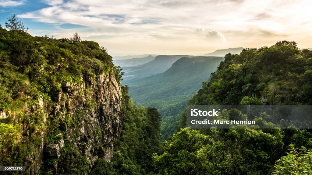 Der Blick auf Gottes Fenster. - Lizenzfrei Regenwald Stock-Foto