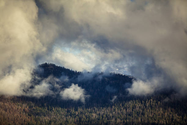 istock Interesting Clouds Over Kings Canyon National Park, California 909715816