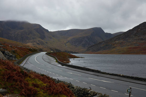 istock Road in Wales . 909719154