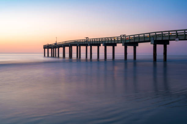 istock Sunrise at St. Johns Pier 909728996