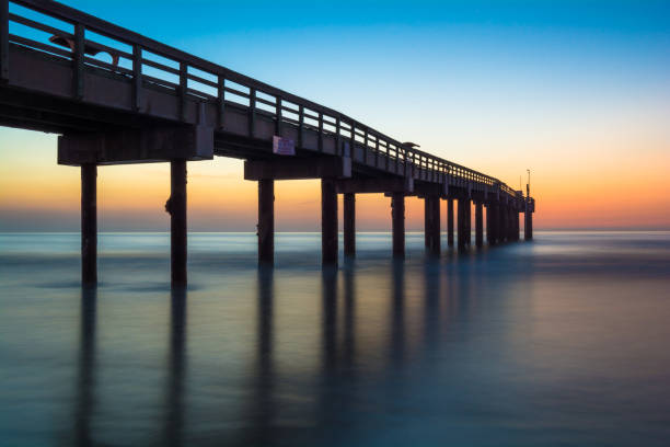istock Sunrise at St. Johns Pier 909729008