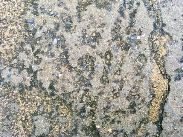 istock Grunge Texture of Cracked Concrete Floor Background 909730168