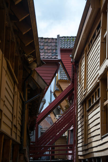 istock Bryggen at Bergen, Hordaland, Norway 909739092