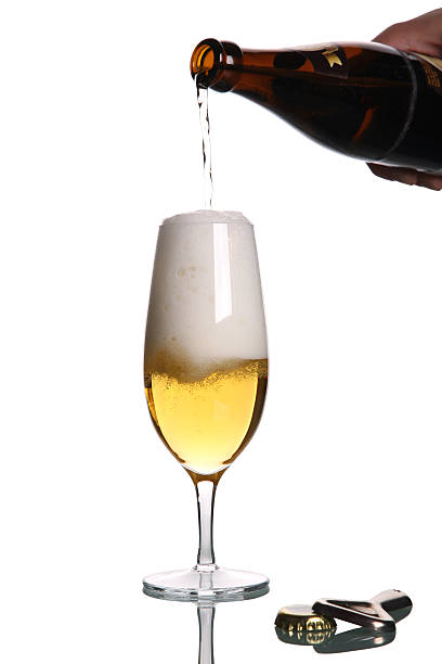 istock Beer Glass Full and Pour 90974296