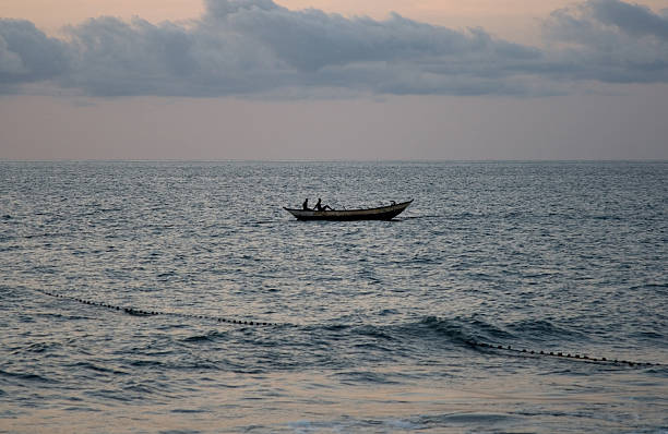 Pesca pirogue - foto de stock