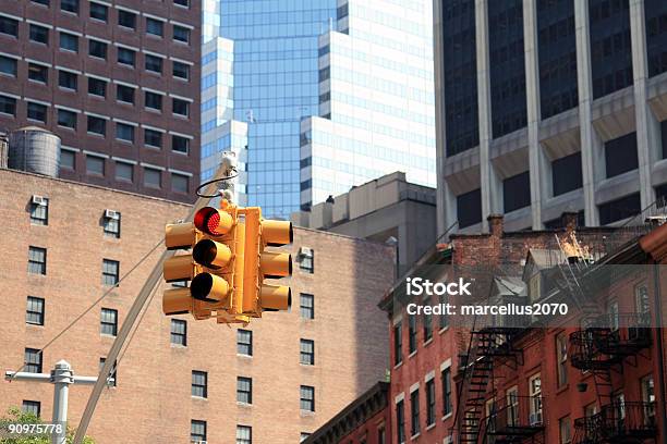 Traffic Light Stock Photo - Download Image Now - Architecture, Brick, Building Exterior