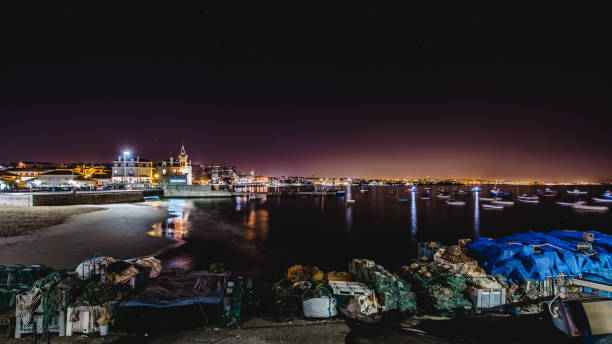 istock cascais ocean promenade night 909769470