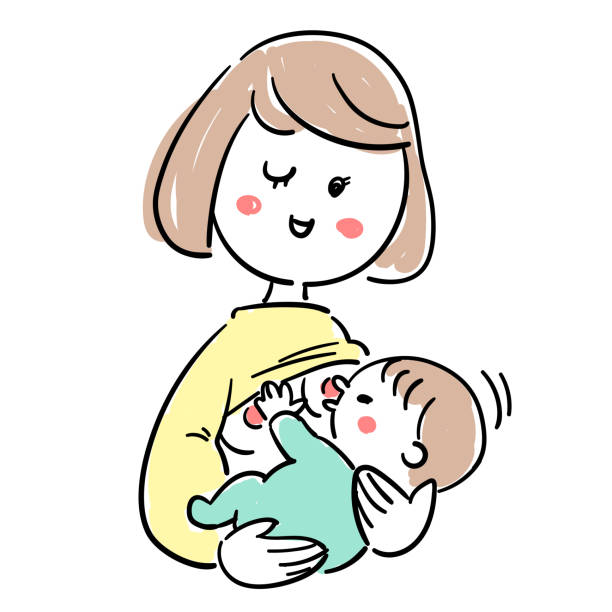 Anime Breastfeeding Illustrations, Royalty-Free Vector Graphics & Clip Art  - iStock