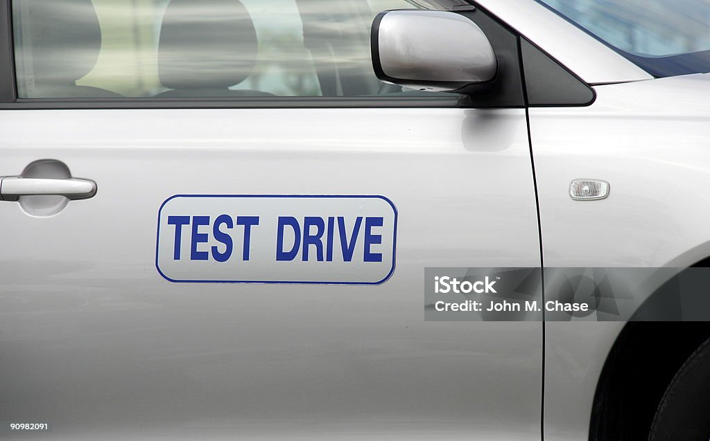 Test Drive 1 - Lizenzfrei Auto Stock-Foto