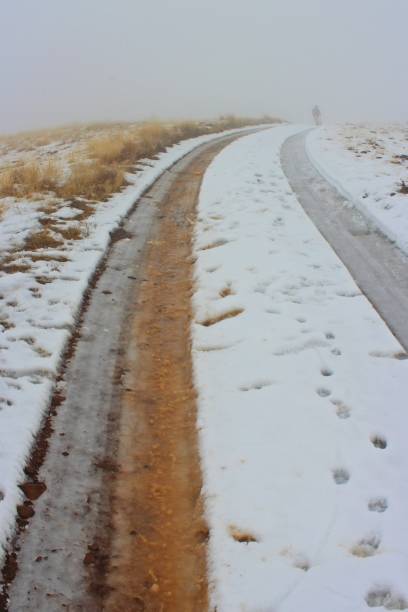 istock country road in snow 909828842