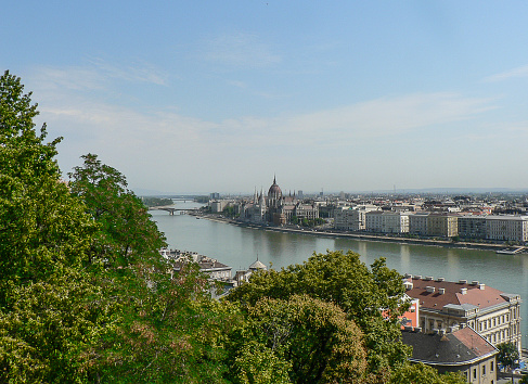 Day time view of Budapest, Hungary