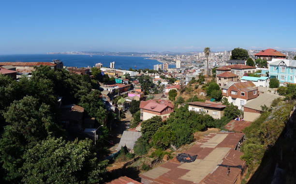 istock Aerial View over Valparaiso 909836934