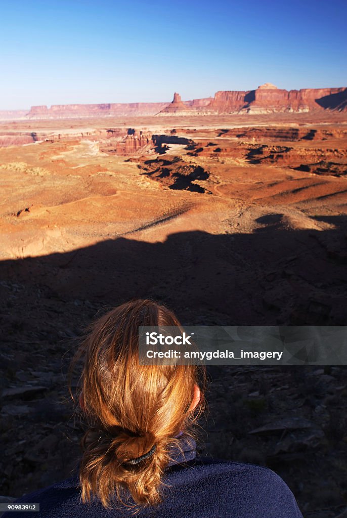 Landschaft erleben - Lizenzfrei Ansicht aus erhöhter Perspektive Stock-Foto