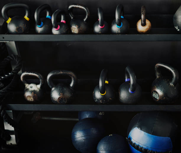 istock Fitness equipment 909846950