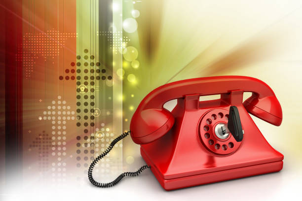 istock Old fashion telephone 909850116