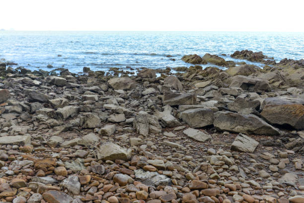 istock Stones on the Beach on the seashore 909861254