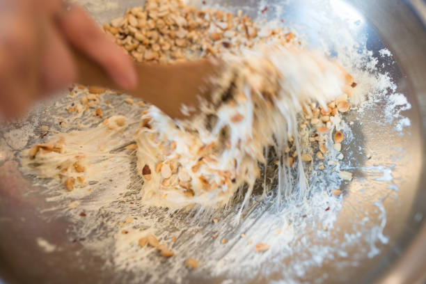 istock homemade nougat with peanut 909865550