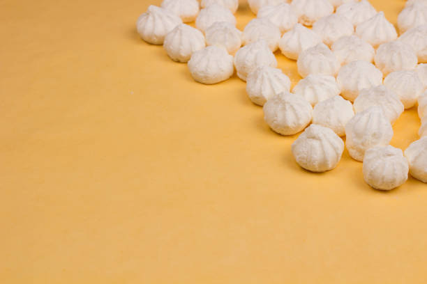 istock Sweets on a beautiful pastel surface in a minimalist style. 909874778