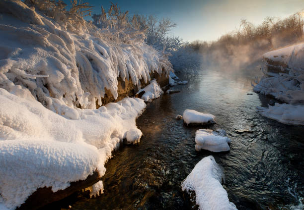 istock Cold winter in the Middle Urals 909885936