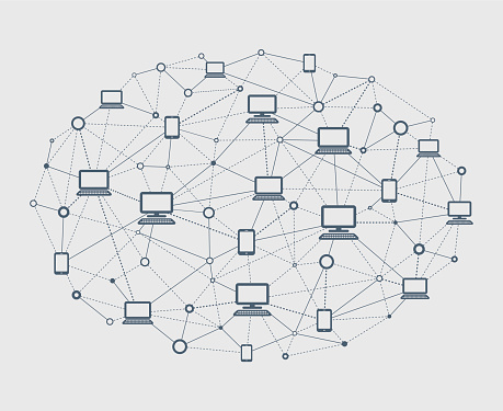 Abstract Definition Networking Abstract Network Stock Illustration - Download Image Now - Abstract ...