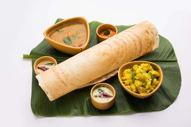 istock Masala dosa, south indian food 909918368