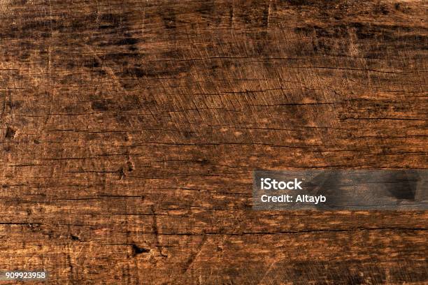 Wooden Background Stock Photo - Download Image Now - Wood - Material, Textured, Textured Effect