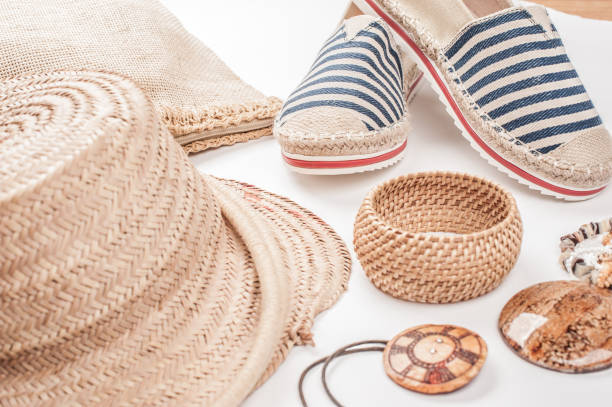 istock Summer Female Fashionable Accessories Isolated 909927406