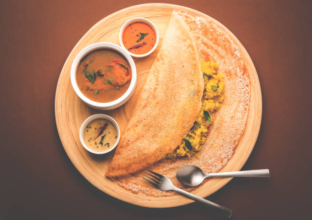 istock Masala dosa, south indian food 909934604