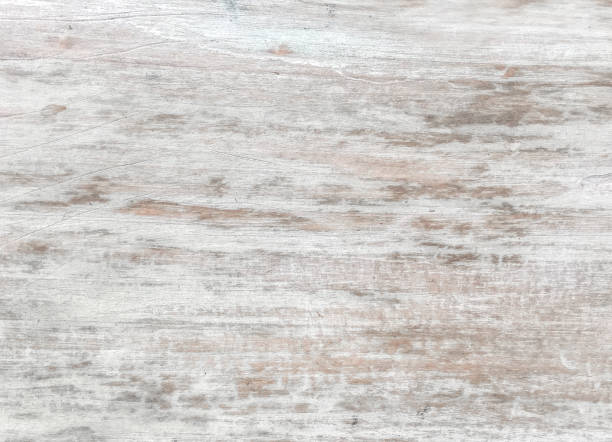 白塗りの木造の背景 - 白しっくい塗 ストックフォトと画像