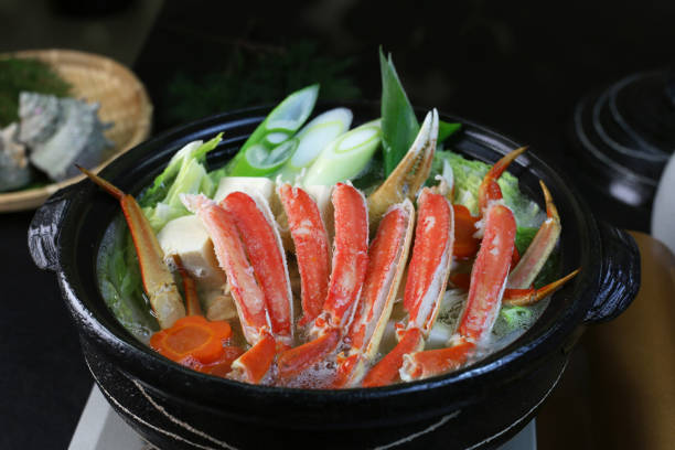 istock Pan of the Japanese crab 909945780