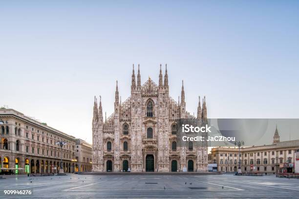 Milan Cathedral Milan Cathedral Stock Photo - Download Image Now - Milan, Cathedral, Duomo Di Milano