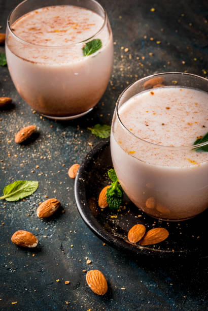 istock Traditional Inian Thandai or Sardai 909946742