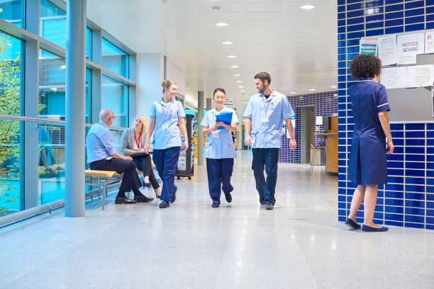 istock busy hospital corridor 909955678