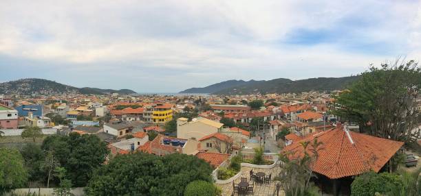 Arraial do Cabo city Praia Grande panoramic view