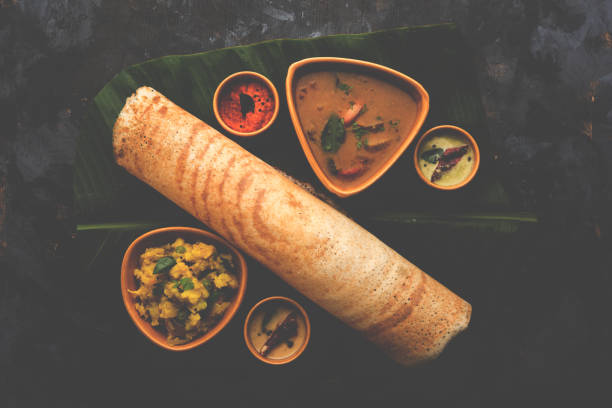 istock Masala dosa, south indian food 909958316