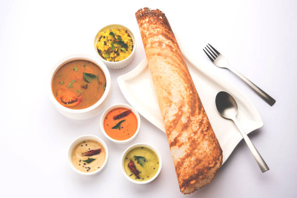 istock Masala dosa, south indian food 909964192