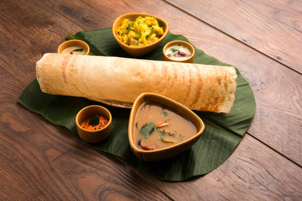 istock Masala dosa, south indian food 909972568