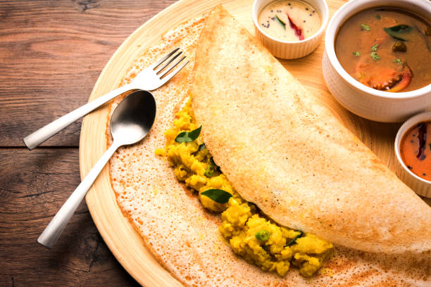 Masala dosa, south indian food