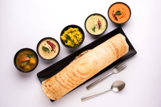 istock Masala dosa, south indian food 909985884